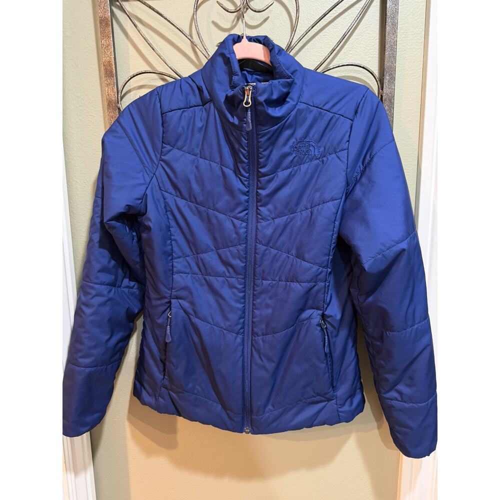 THE NORTH FACE Royal blue North Face puffer jacket JACKET WOMEN'S S